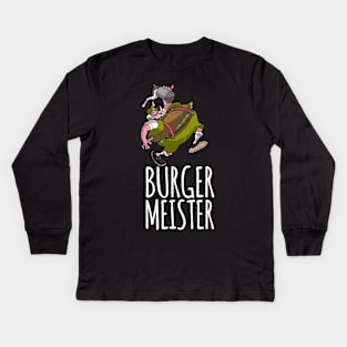 Burger Meister Kids Long Sleeve T-Shirt